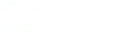 ¿QUIERES CONTACTAR CON NOSOTROS? Nos puedes localizar en: Av. Mare de Déu de Montserrat, 230, local 5 08041 Barcelona Tel. 934 330 261 Entrada por Periodistas, 7